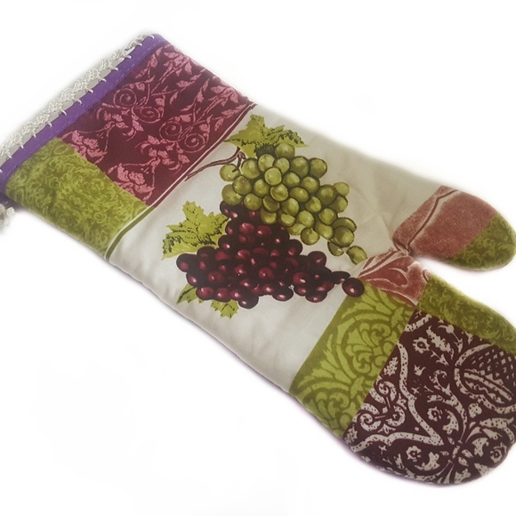 Grapes Fruit Kitchen,Oven Potholder Glove Mitt - Picture 5 of 5